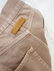 CD 25S STRAIGHT JEANS SMOKY PINK COTTON