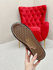 GUCCI 26S LOW TOP SNEAKERS IN BLACK CANVAS STYLE 22